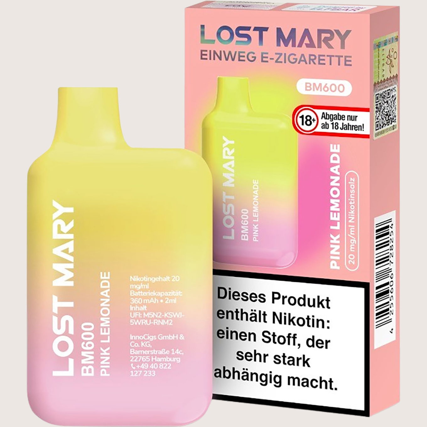 Elf Bar Lost Mary Pink Lemonade