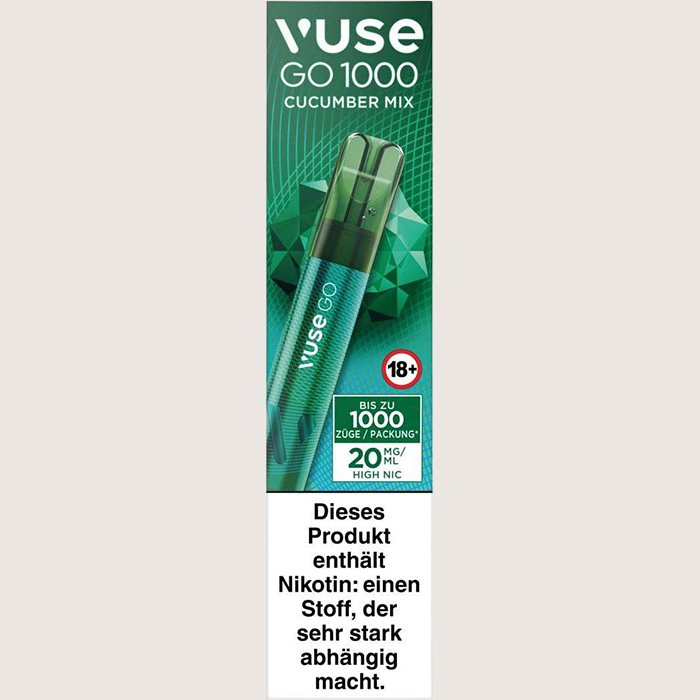 Vuse Go 1000 Cucumber Mix 20 mg