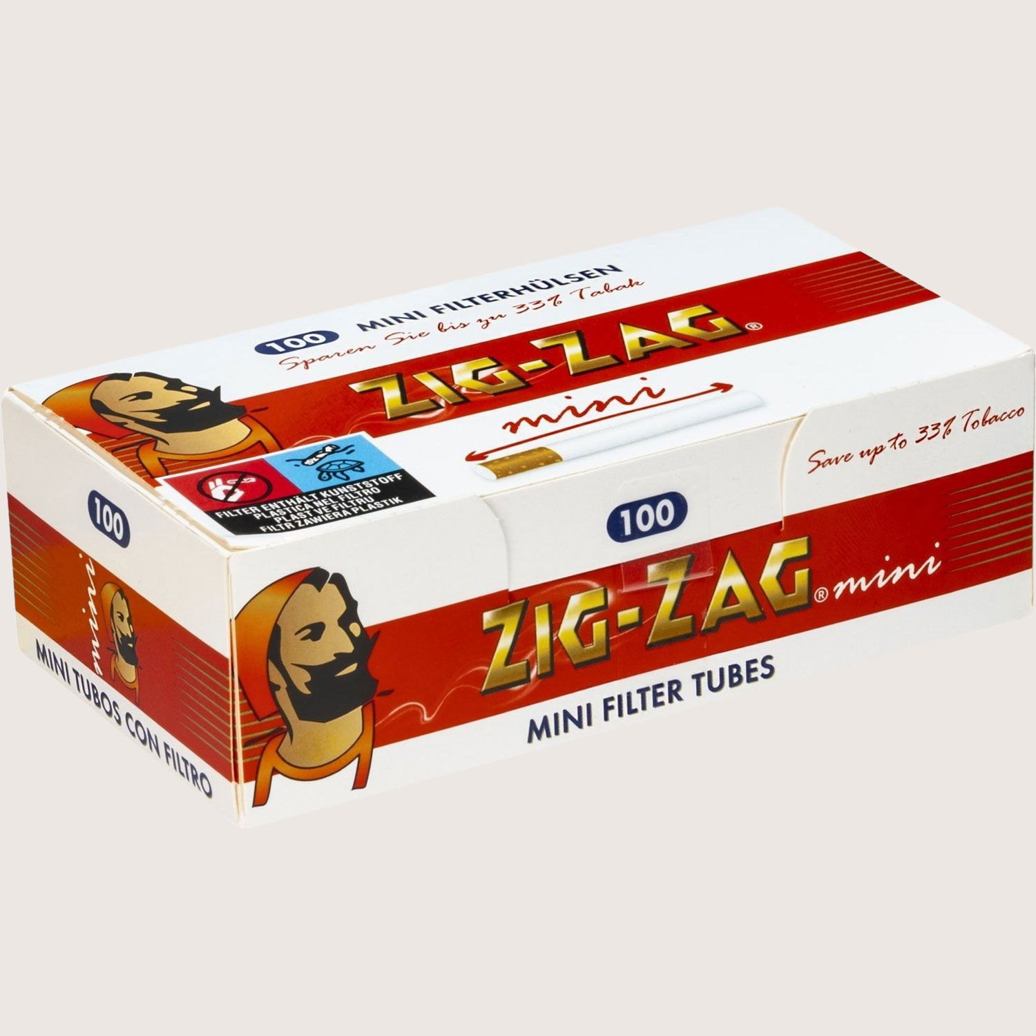 ZIG-ZAG Mini 100 Hülsen