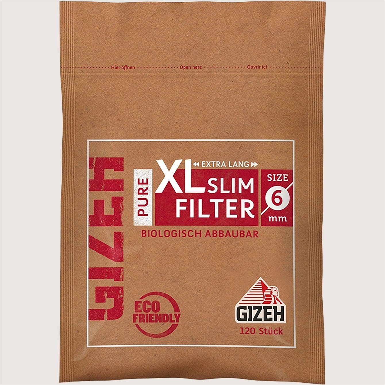 Gizeh Pure XL Slim 120 Filter