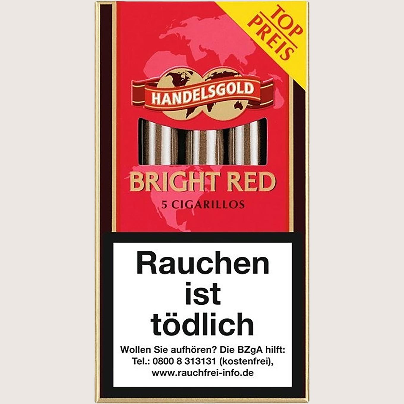 Handelsgold Bright Red No. 203 Handelsgold Bright Red No. 203