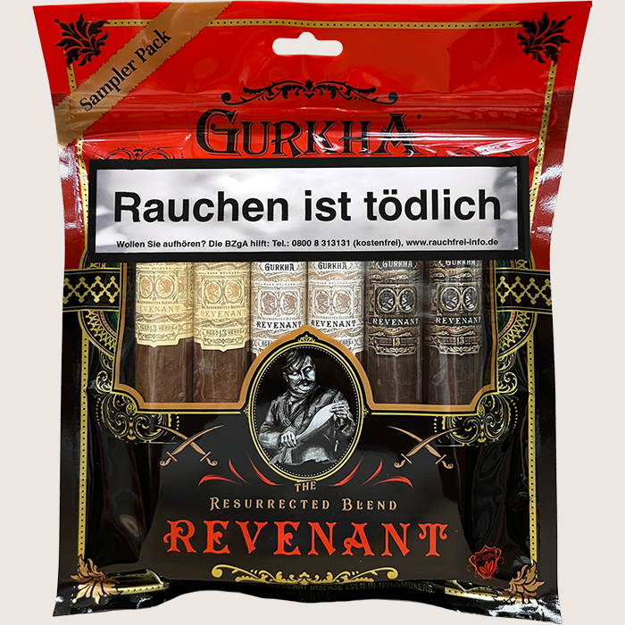 Gurkha Toro Sampler - Dominican Republic Red/Black Gurkha Toro Sampler - Dominican Republic Red/Black