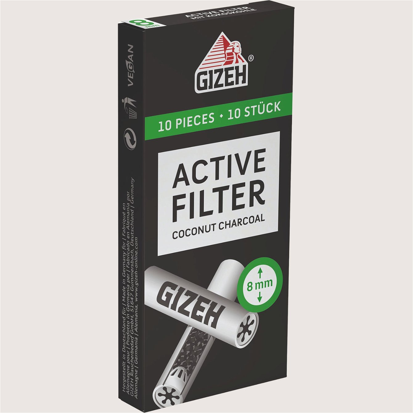 Gizeh Active Filter 8 mm 10 Filter