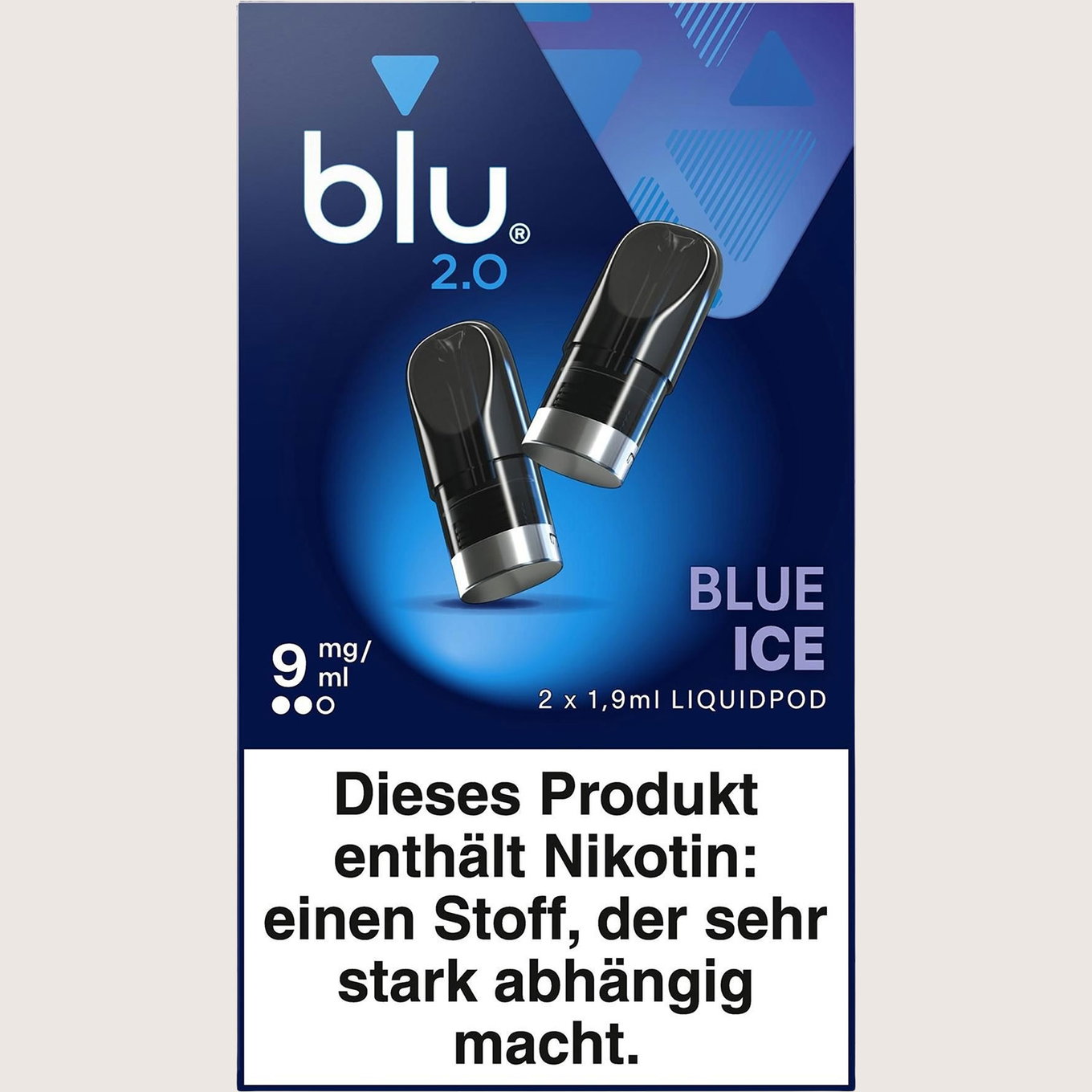 Blu 2.0 Liquidpod Blue Ice 9 mg