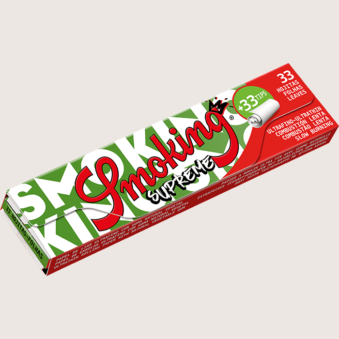 Smoking Supreme King Size + Tips 33 Blättchen Smoking Supreme King Size + Tips 33 Blättchen