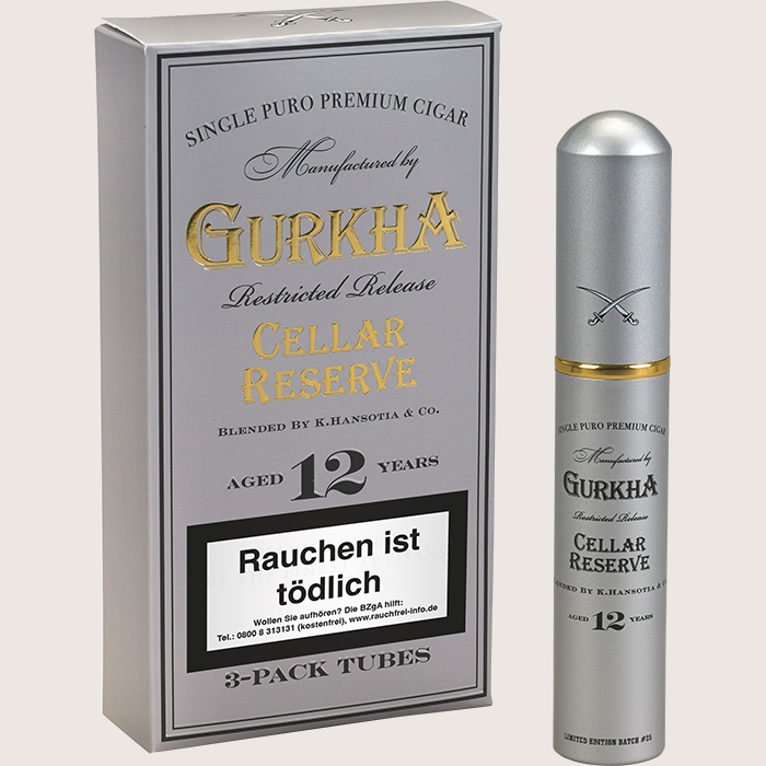 Gurkha Cellar Reserve 12 Years - Tubos 3