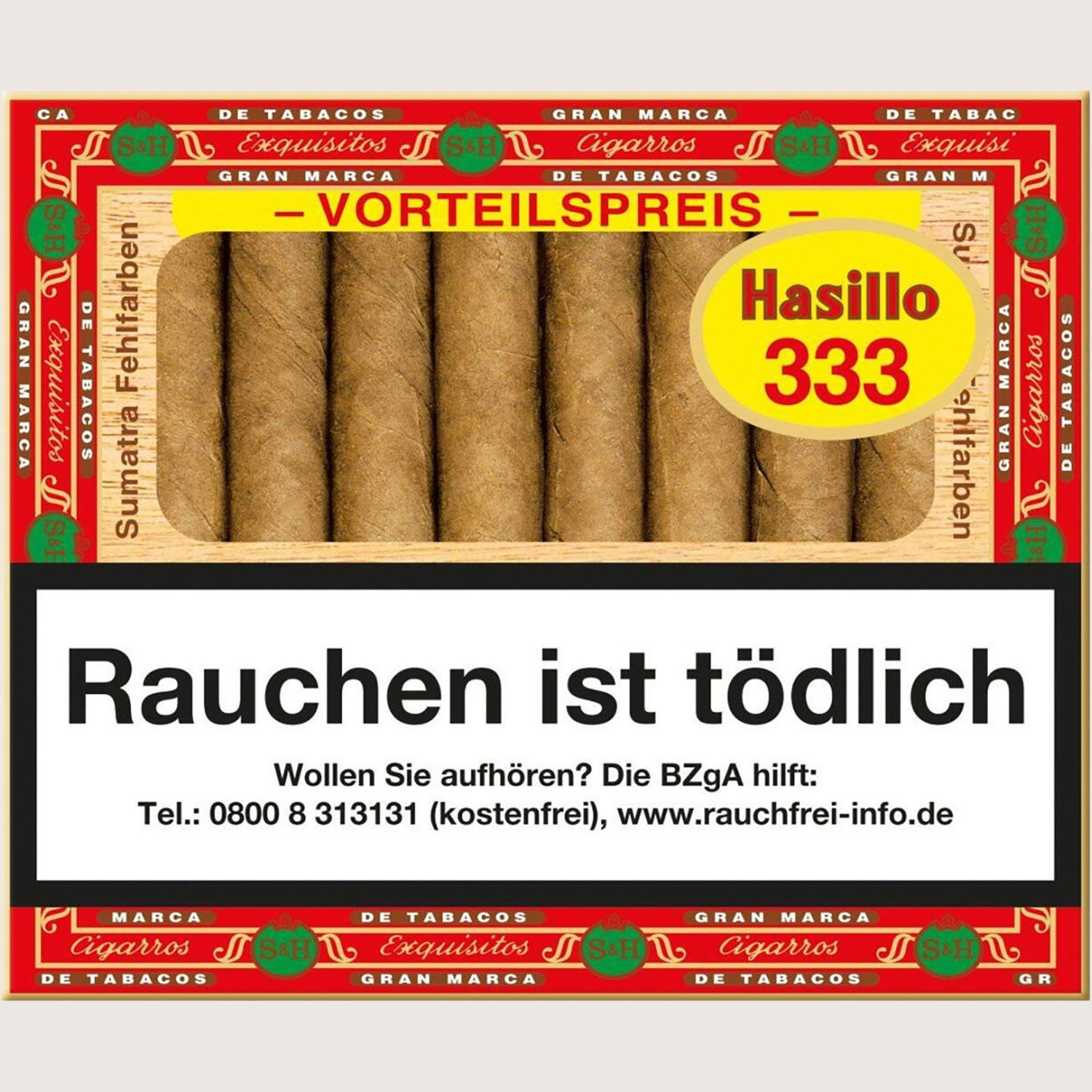 Dannemann Hasillo Sumatra No. 333