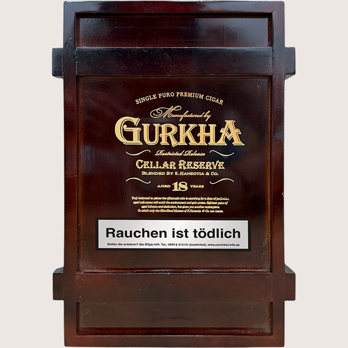 Gurkha Cellar Reserve 18 Years - Edicion Especiale Solara Double Robusto Gurkha Cellar Reserve 18 Years - Edicion Especiale Solara Double Robusto