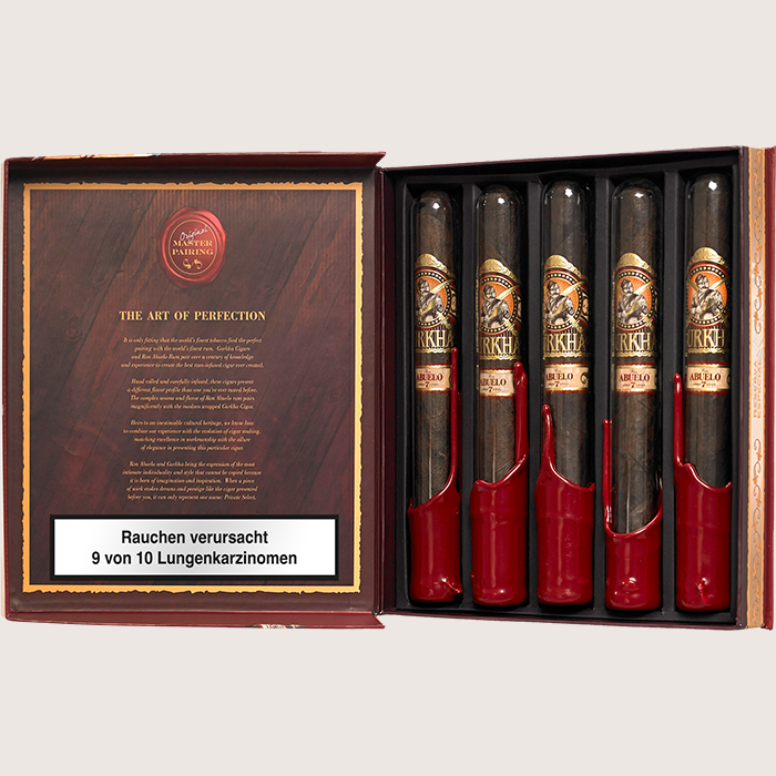Gurkha Infused Private Select Churchill Maduro Abuelo Crystal