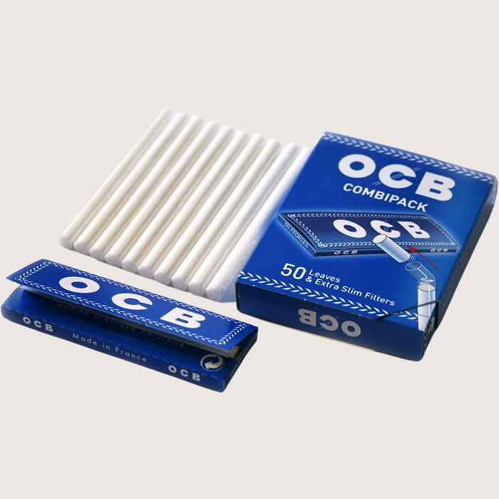 OCB Blau Combipack 50 Blättchen