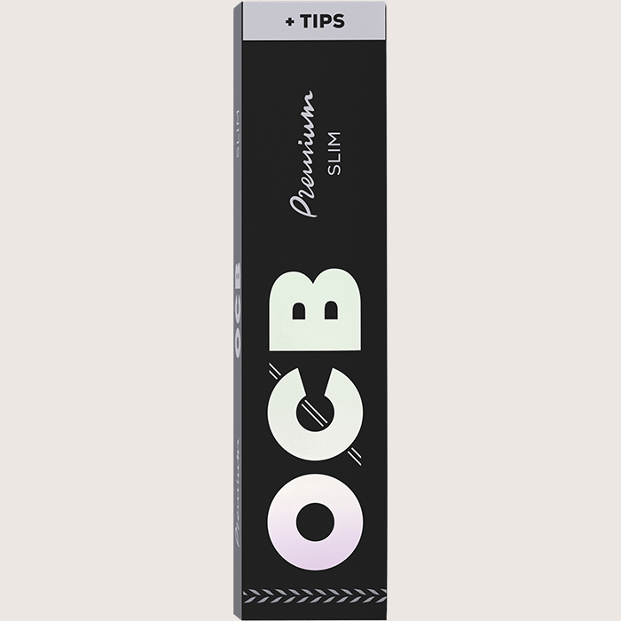 OCB Schwarz Premium Slim + Tips 32 Blättchen