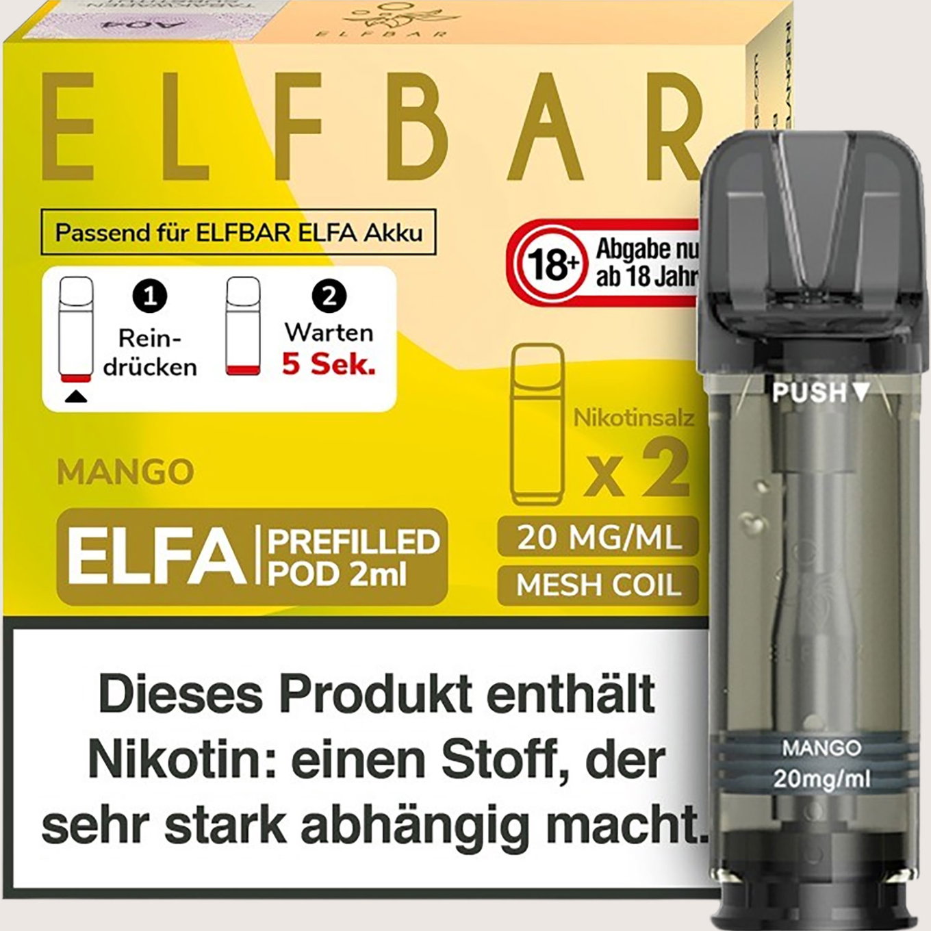 Elfa Pod Mango Elfa Pod Mango
