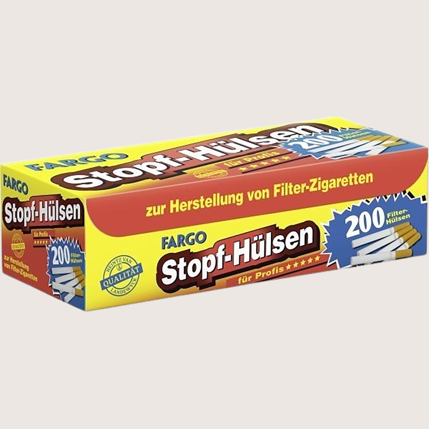 Fargo Stopf-Hülsen 200 Hülsen