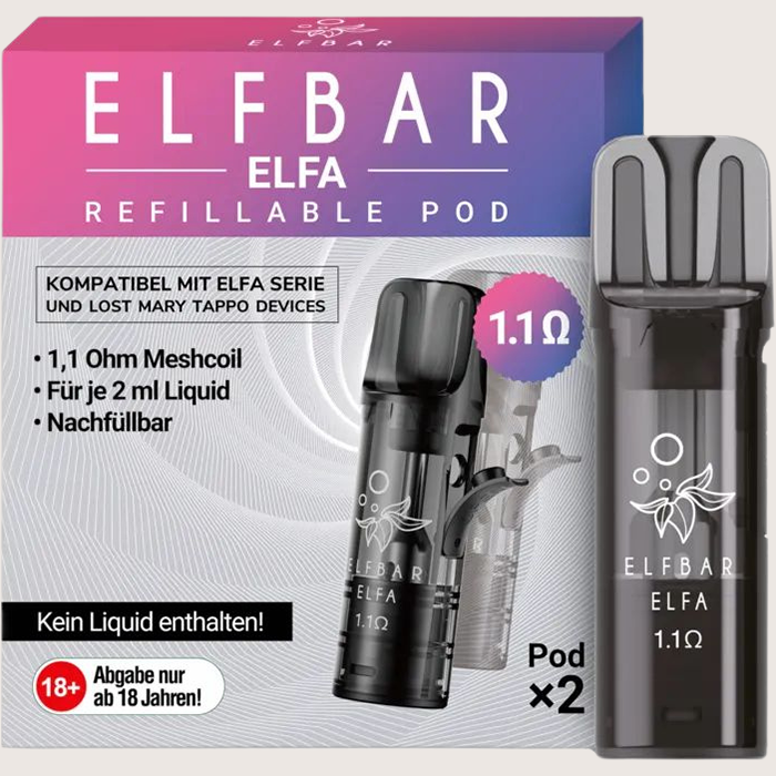 Elfbar Elfa Leer-Pod