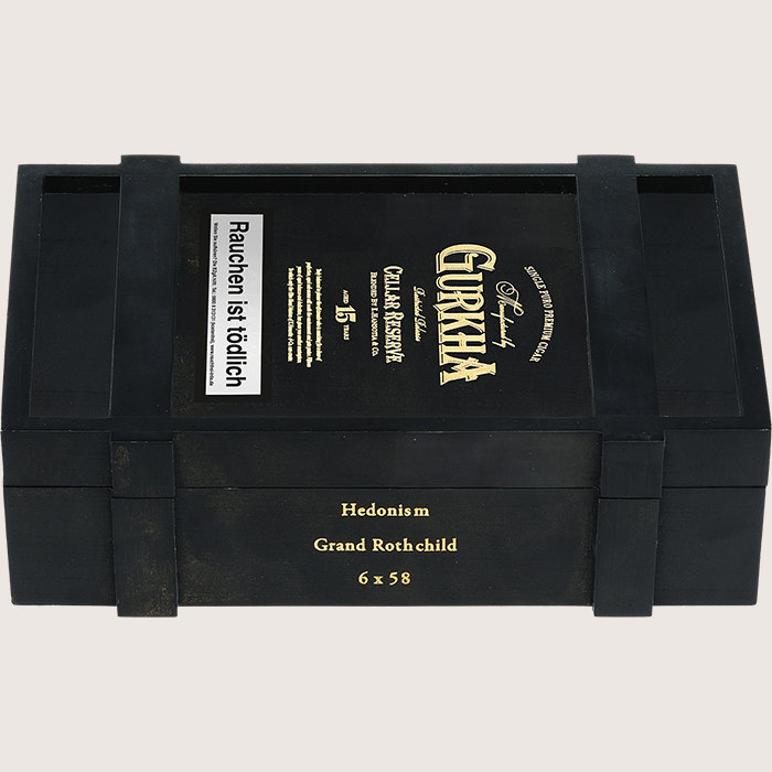 Gurkha Cellar Reserve 15 Years - Limitada Hedonism Grand Rothchild Maduro Gurkha Cellar Reserve 15 Years - Limitada Hedonism Grand Rothchild Maduro