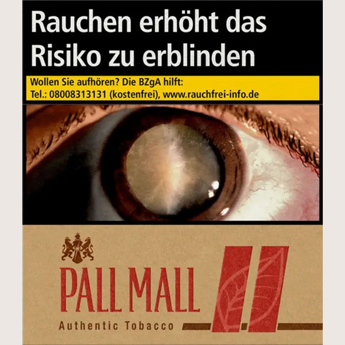 Pall Mall Authentic Red 10,00 €