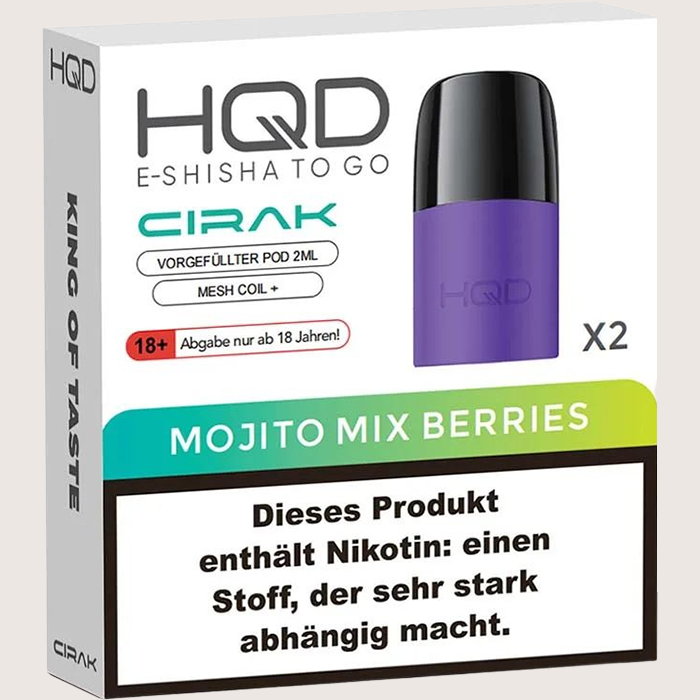 HQD Cirak Pods Mojito Mix Berries