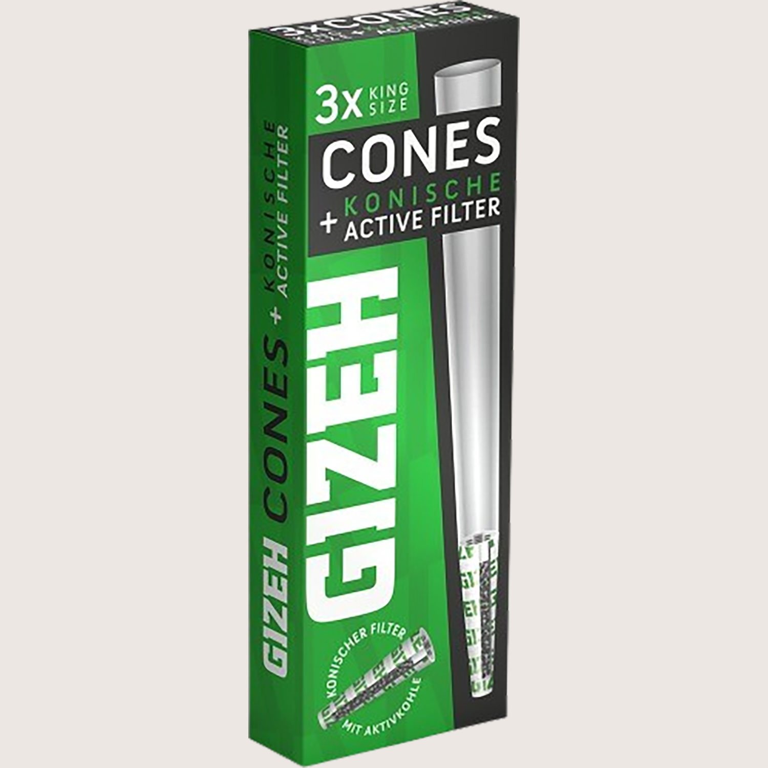 Gizeh Black Cones + Active Filter 3 Cones