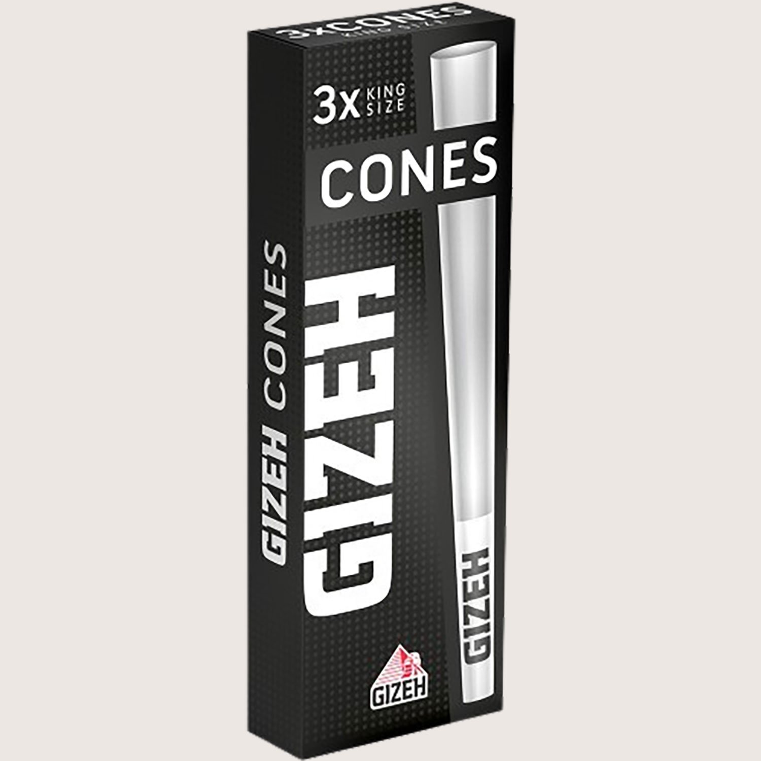 Gizeh Black Cones + Tip 3 Cones