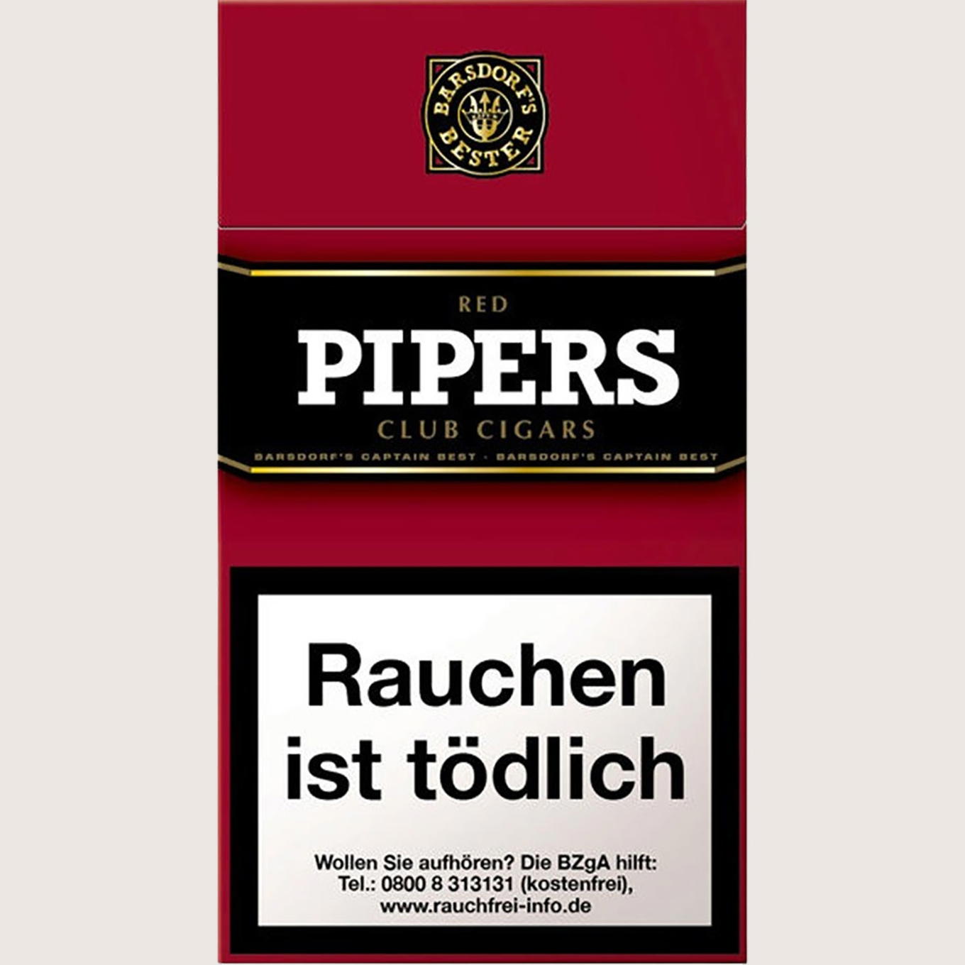 Pipers Club Cigars Red