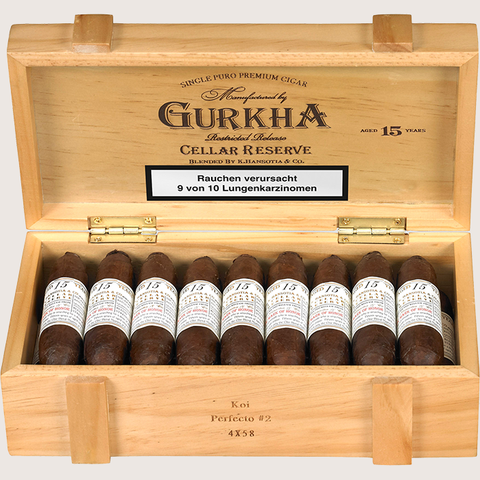Gurkha Cellar Reserve 15 Years - Koi-Perfecto Gurkha Cellar Reserve 15 Years - Koi-Perfecto