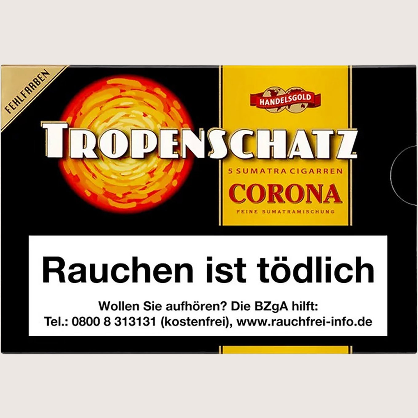 Handelsgold Tropenschatz No. 421 Fehlfarben Sumatra