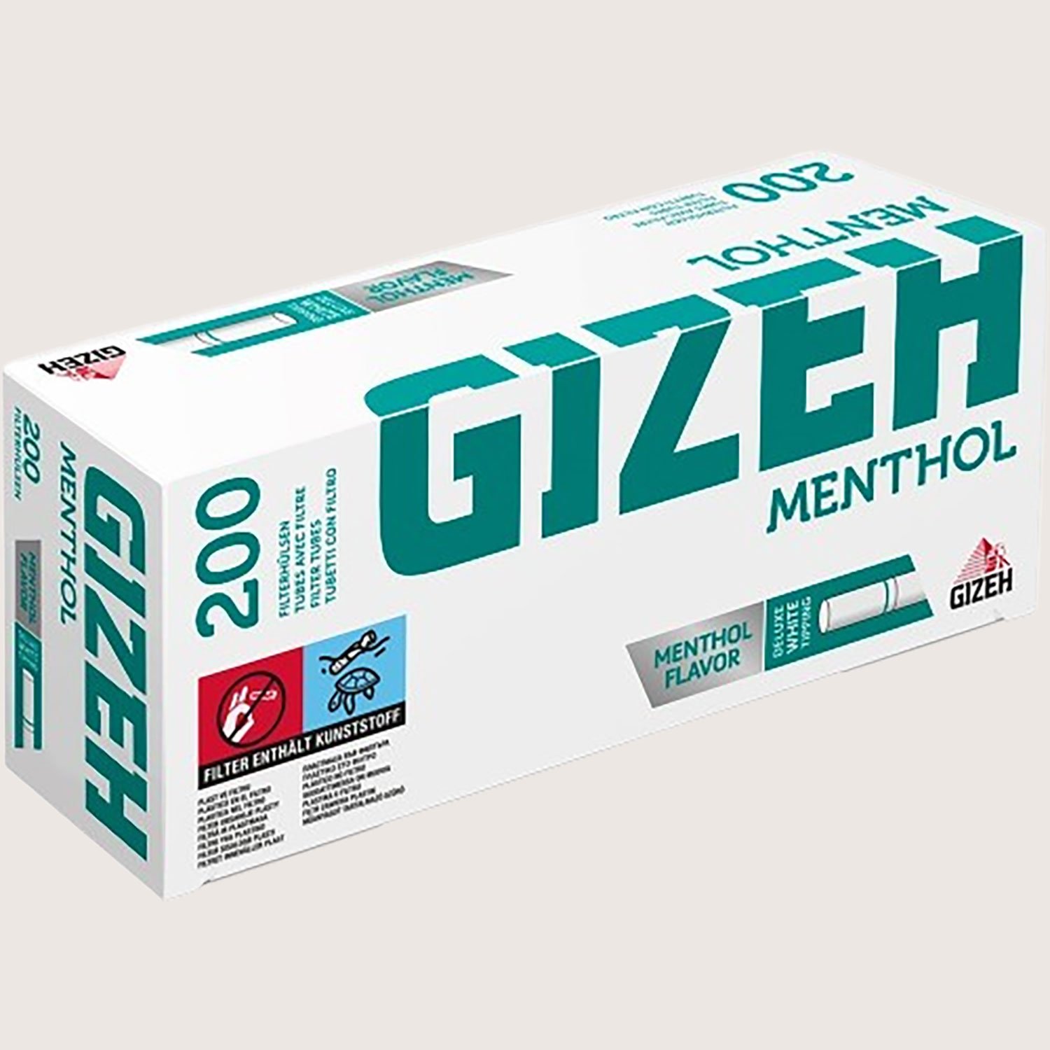 Gizeh Menthol 200 Hülsen