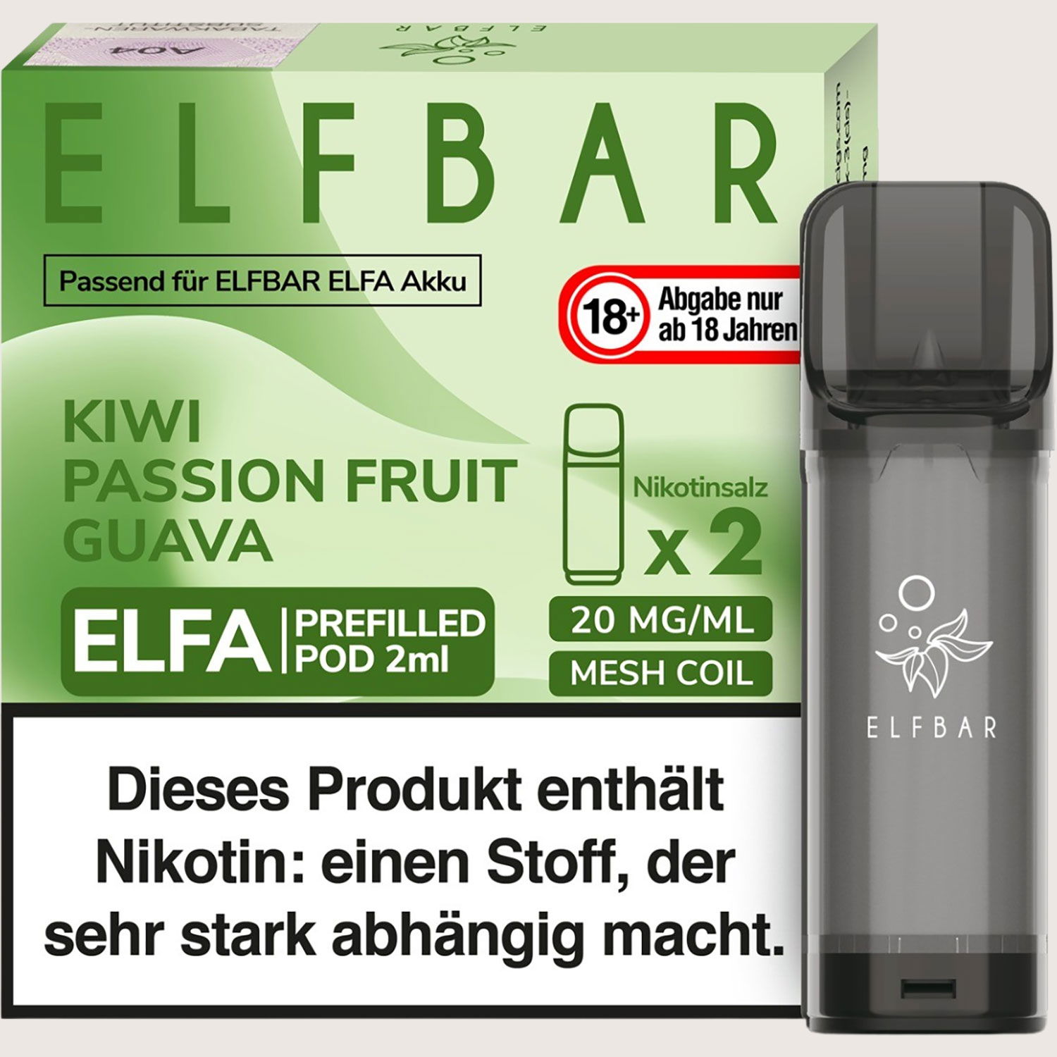 Elfa Pod Kiwi Passion Fruit Guava