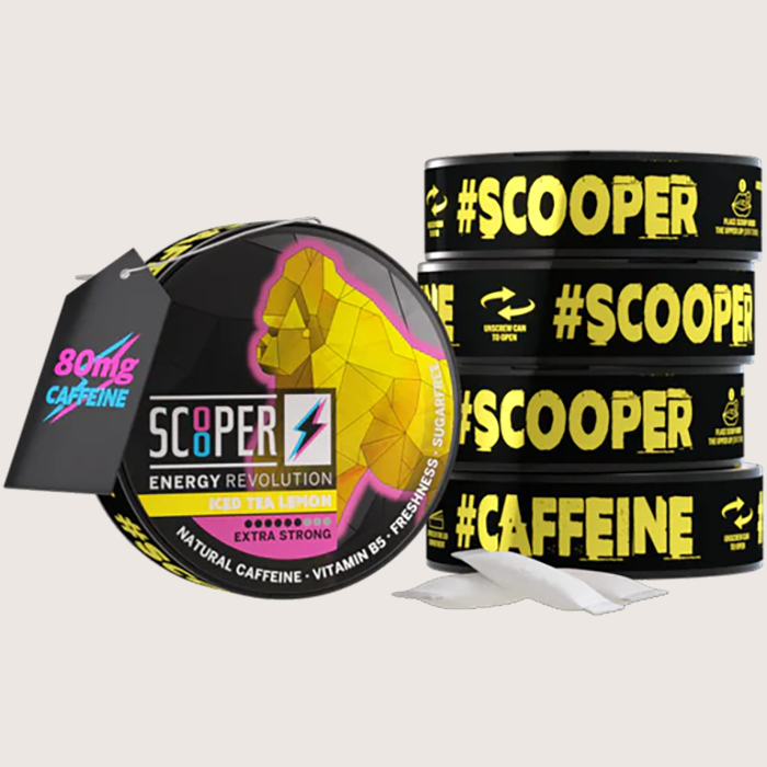 Scooper Energy Iced Tea Lemon 80 mg