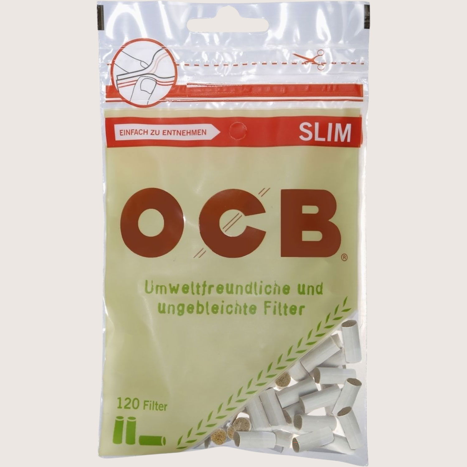 OCB Organic Slim Filter 6 mm 120 Filter