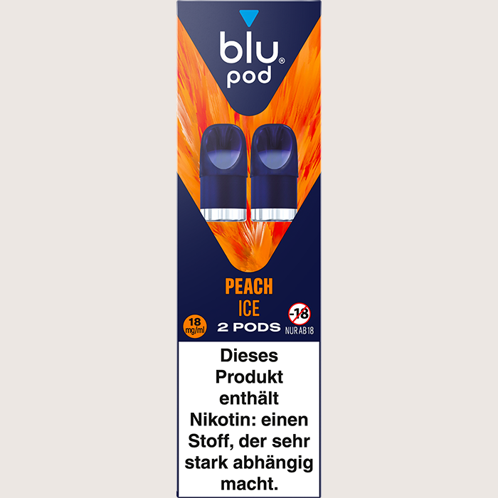 Blu Bar Pods Peach Ice 18 mg
