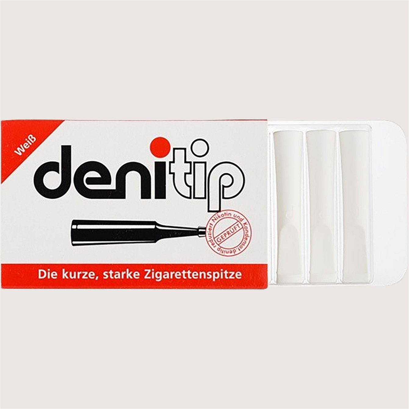 Denicotea Denitip Weiß 1 Spitze