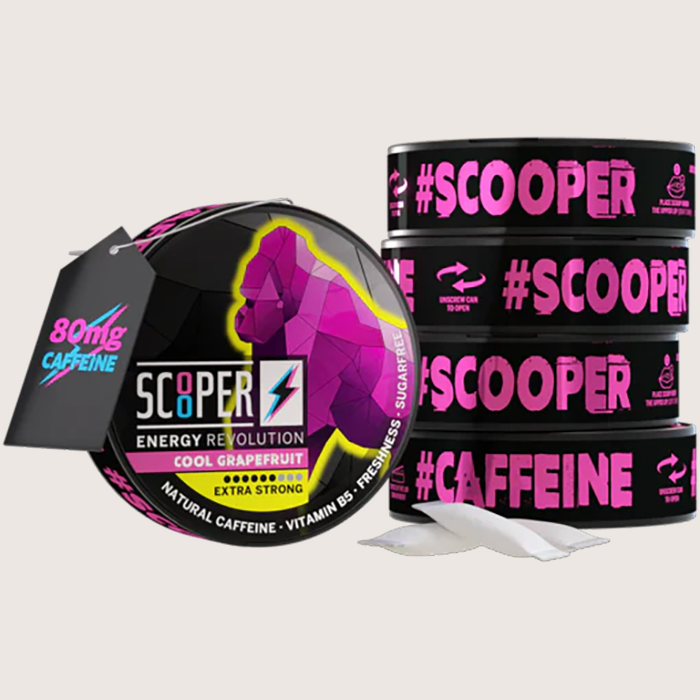 Scooper Energy Cool Grapefruit 80 mg