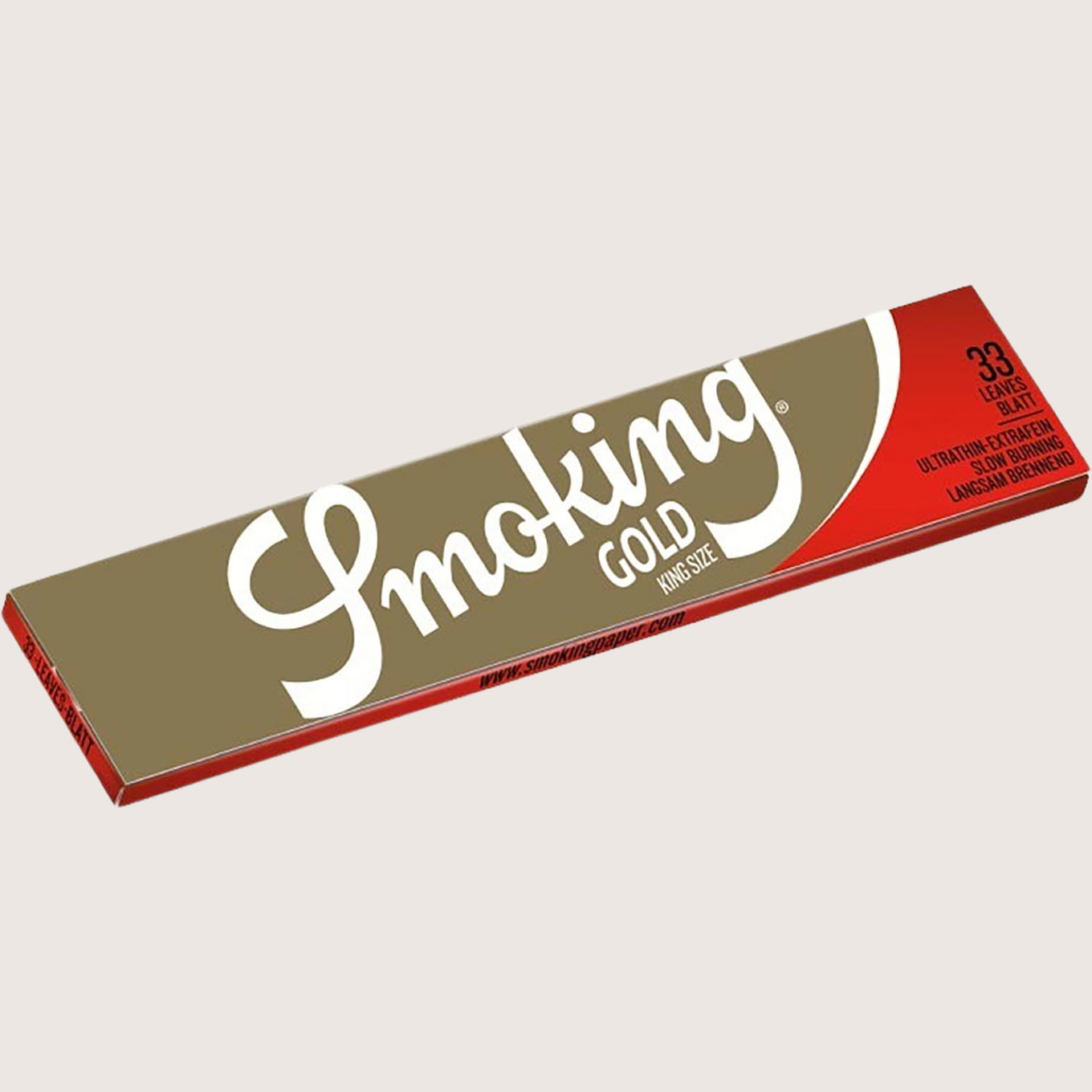 Smoking Gold King Size 33 Blättchen Smoking Gold King Size 33 Blättchen