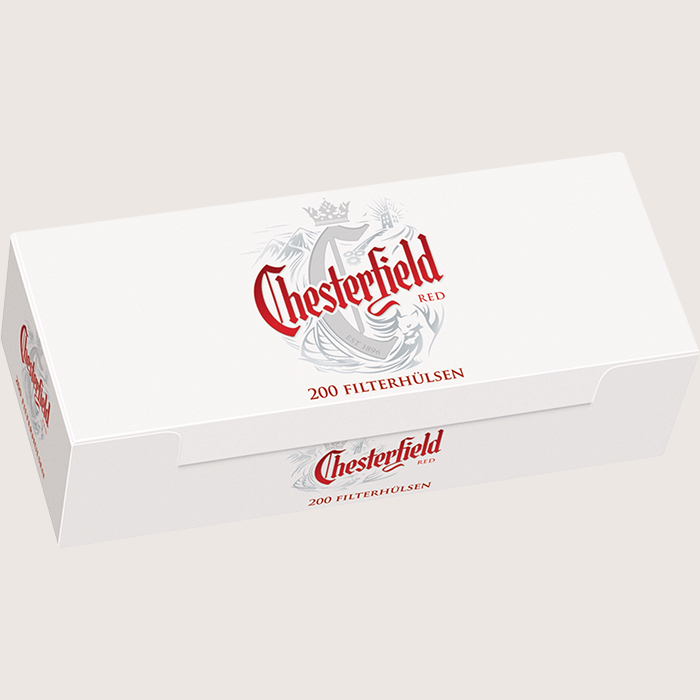 Chesterfield Red 200 Hülsen