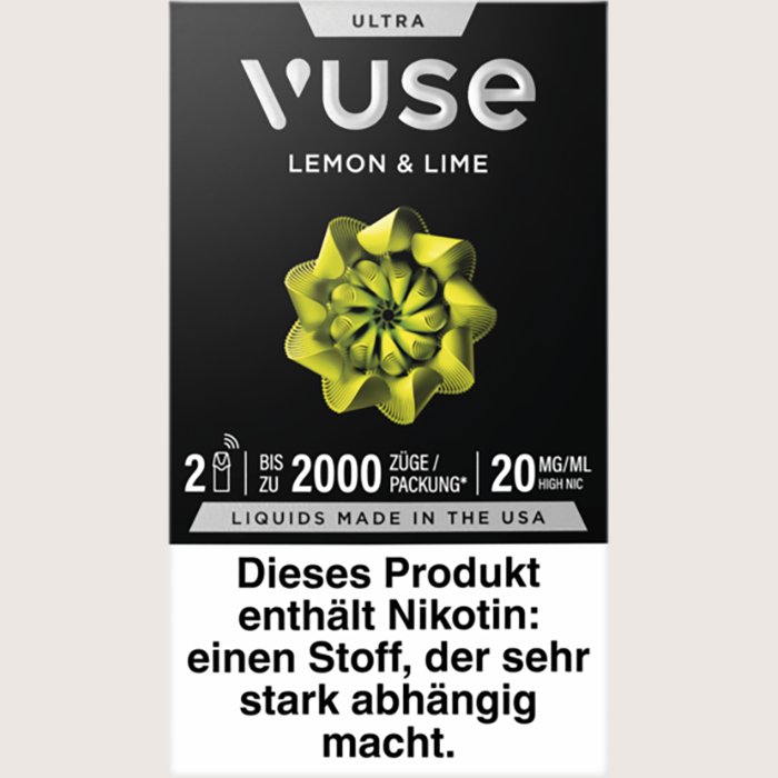 Vuse Ultra Pods Lemon & Lime Vuse Ultra Pods Lemon & Lime