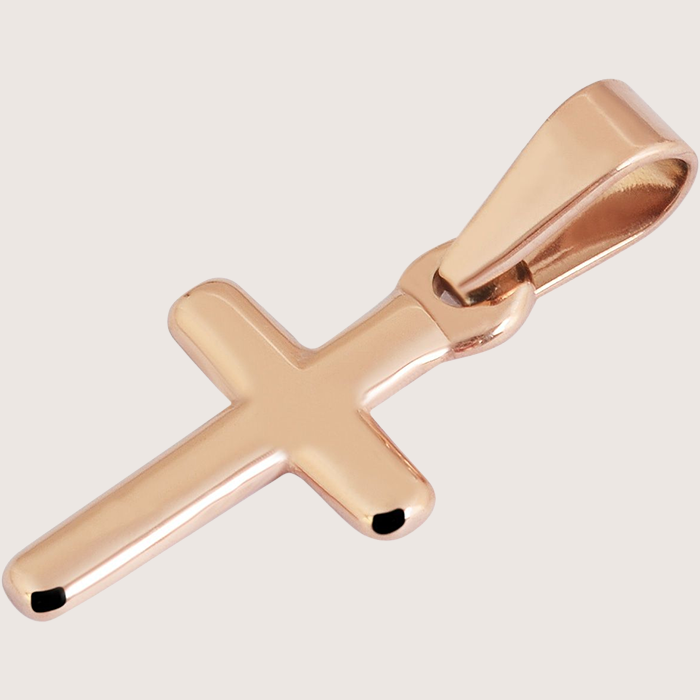 Akzent Edelstahlanhänger - Kreuz