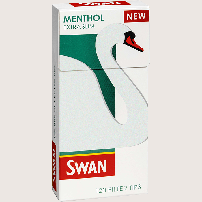 Swan Menthol Extra Slim 5,7 mm 120 Filter