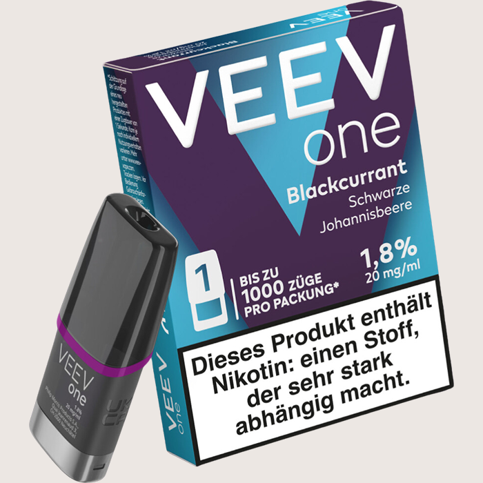 Veev One Pods Blackcurrant 20 mg