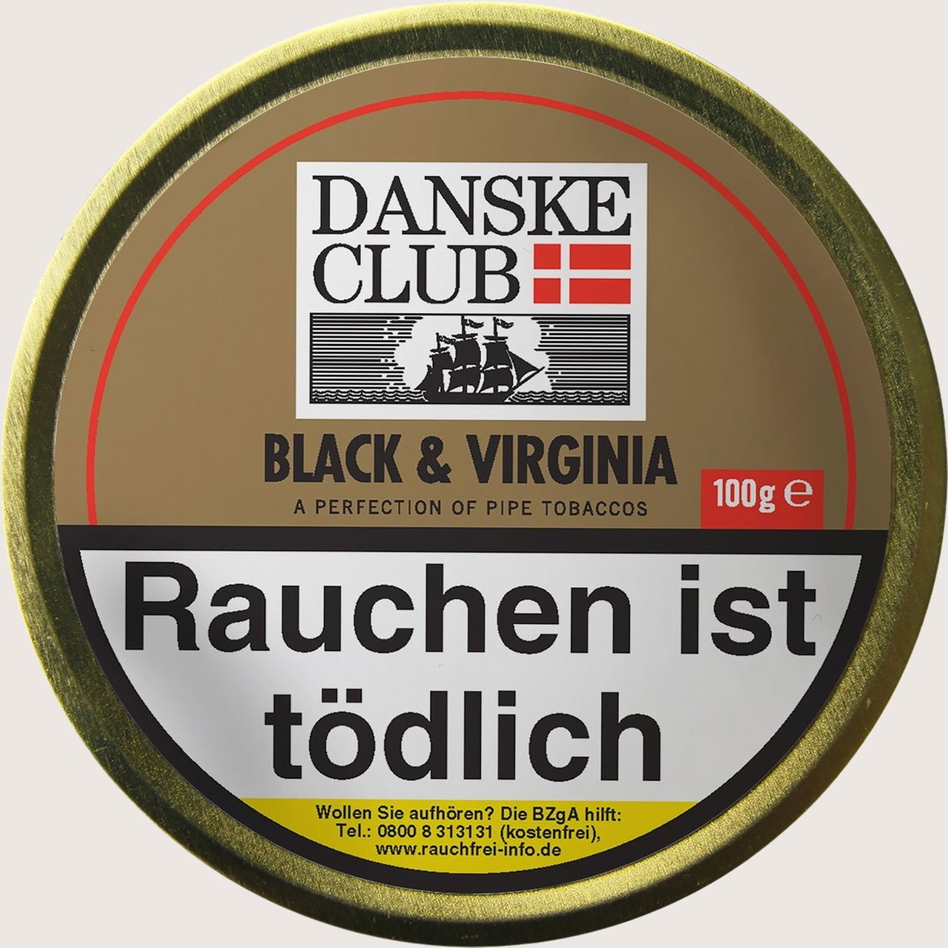 Danske Club Black & Virginia 100 g Danske Club Black & Virginia 100 g
