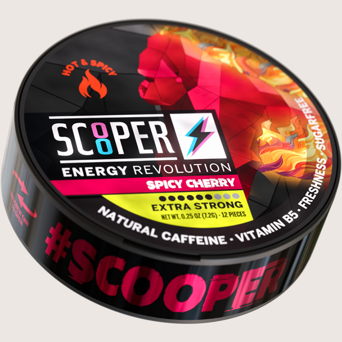 Scooper Energy Spicy Cherry 80 mg
