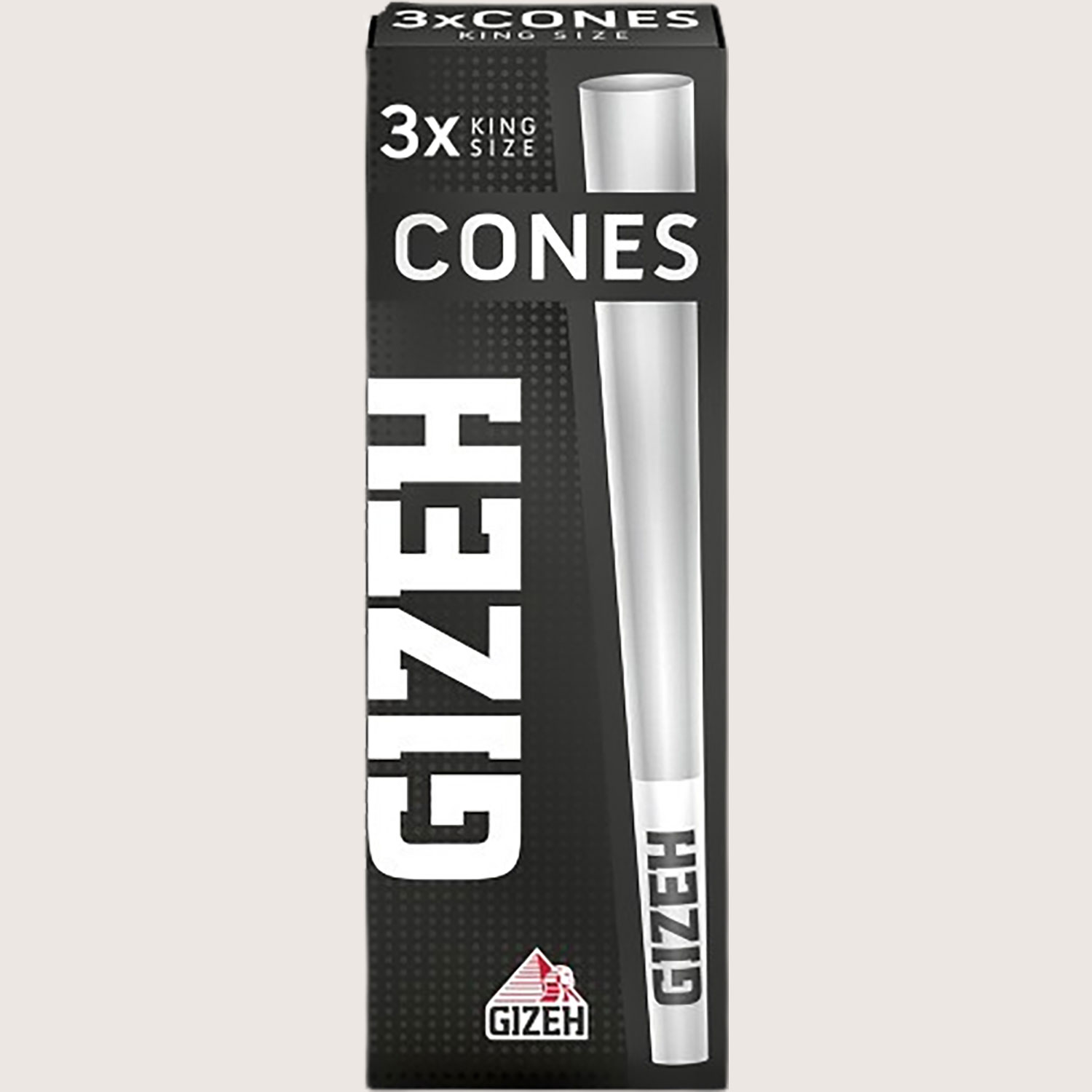 Gizeh Black Cones + Tip 3 Cones