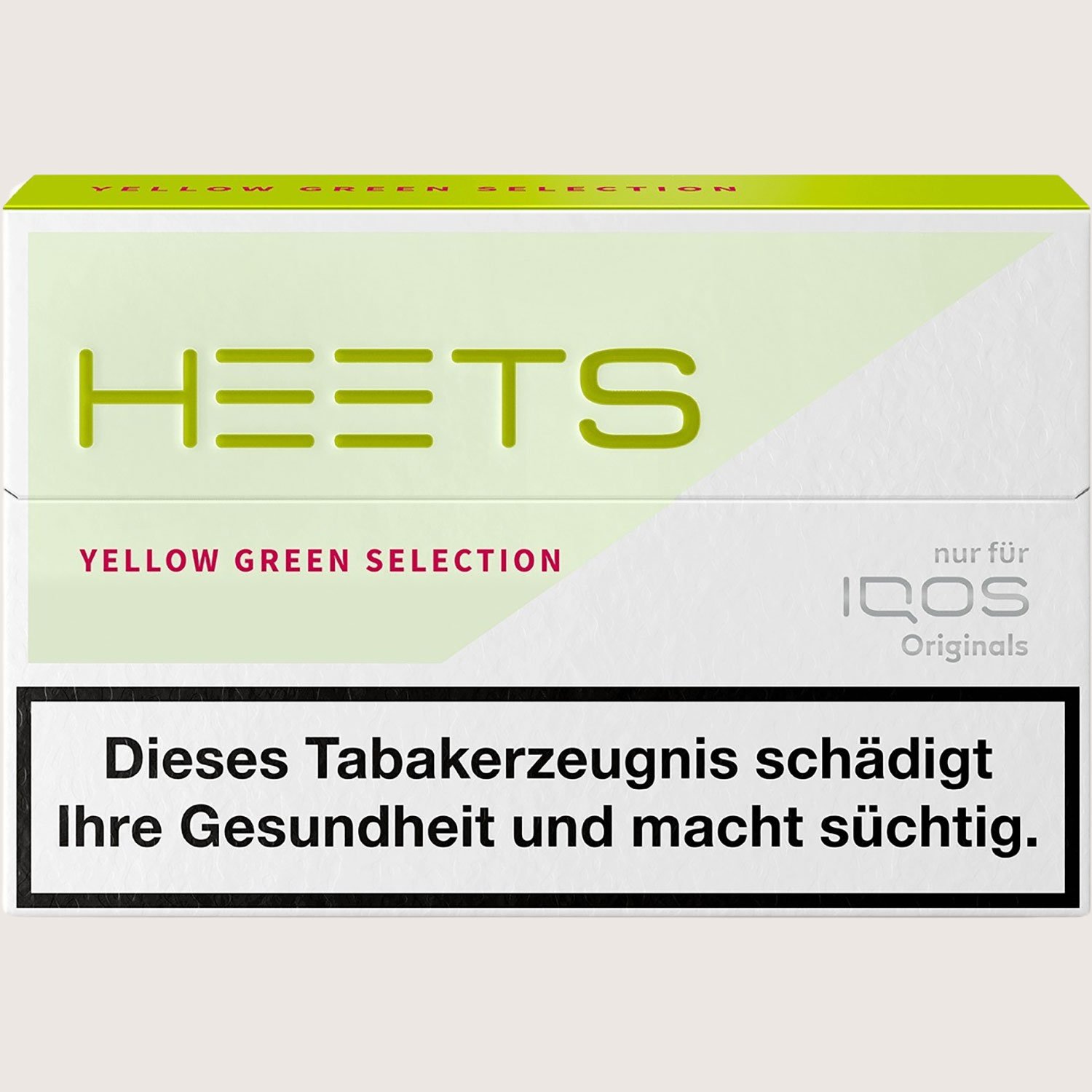 IQOS HEETS Yellow Green Selection