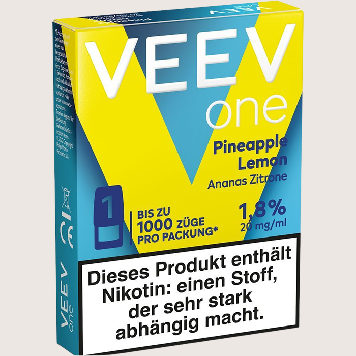 Veev One Pods Pineapple Lemon 20 mg