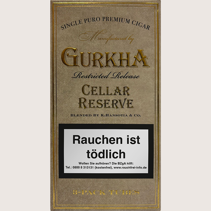 Gurkha Cellar Reserve 15 Years - Tubos 3