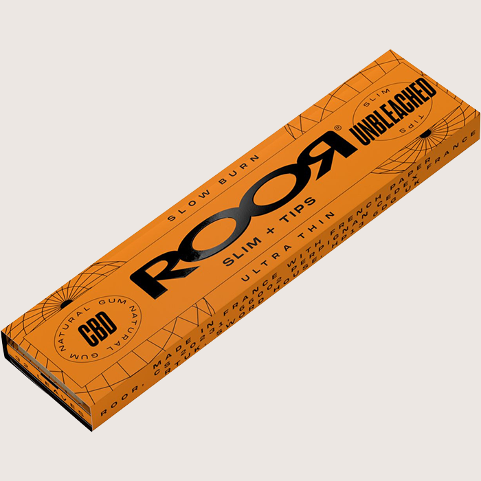 Roor Unbleached Slim + Tips 32 Blättchen