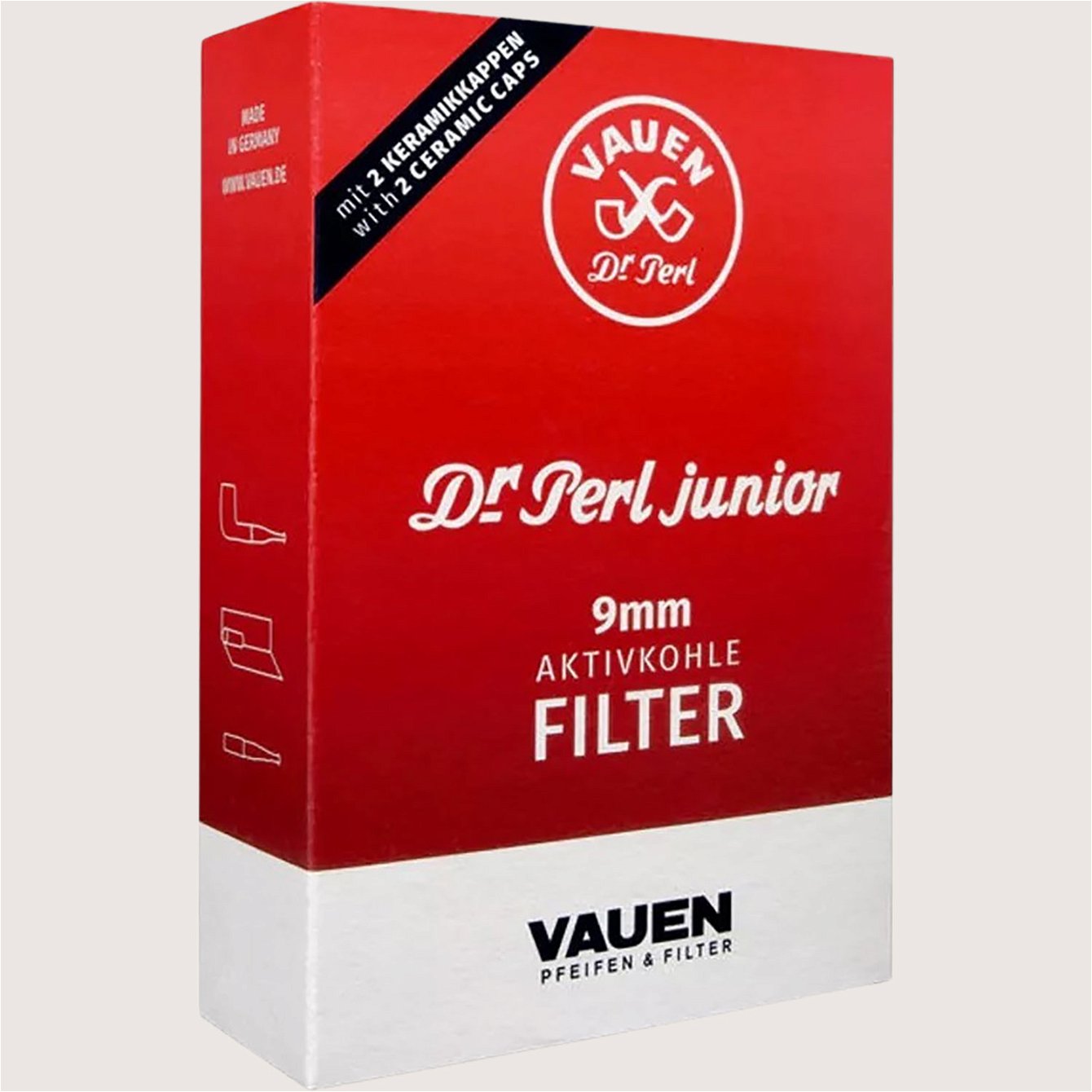 Dr. Perl Aktivkohlefilter Keramik 40 Filter