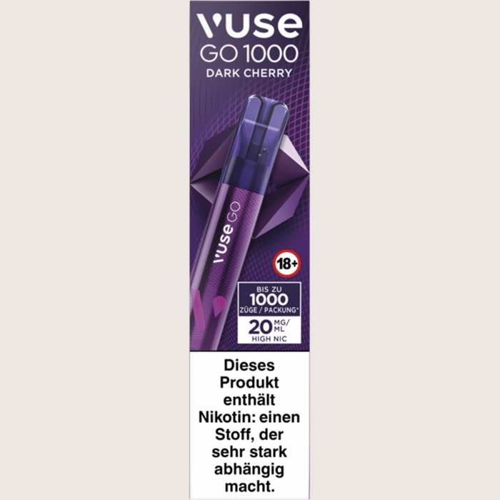 Vuse Go 1000 Dark Cherry 20 mg