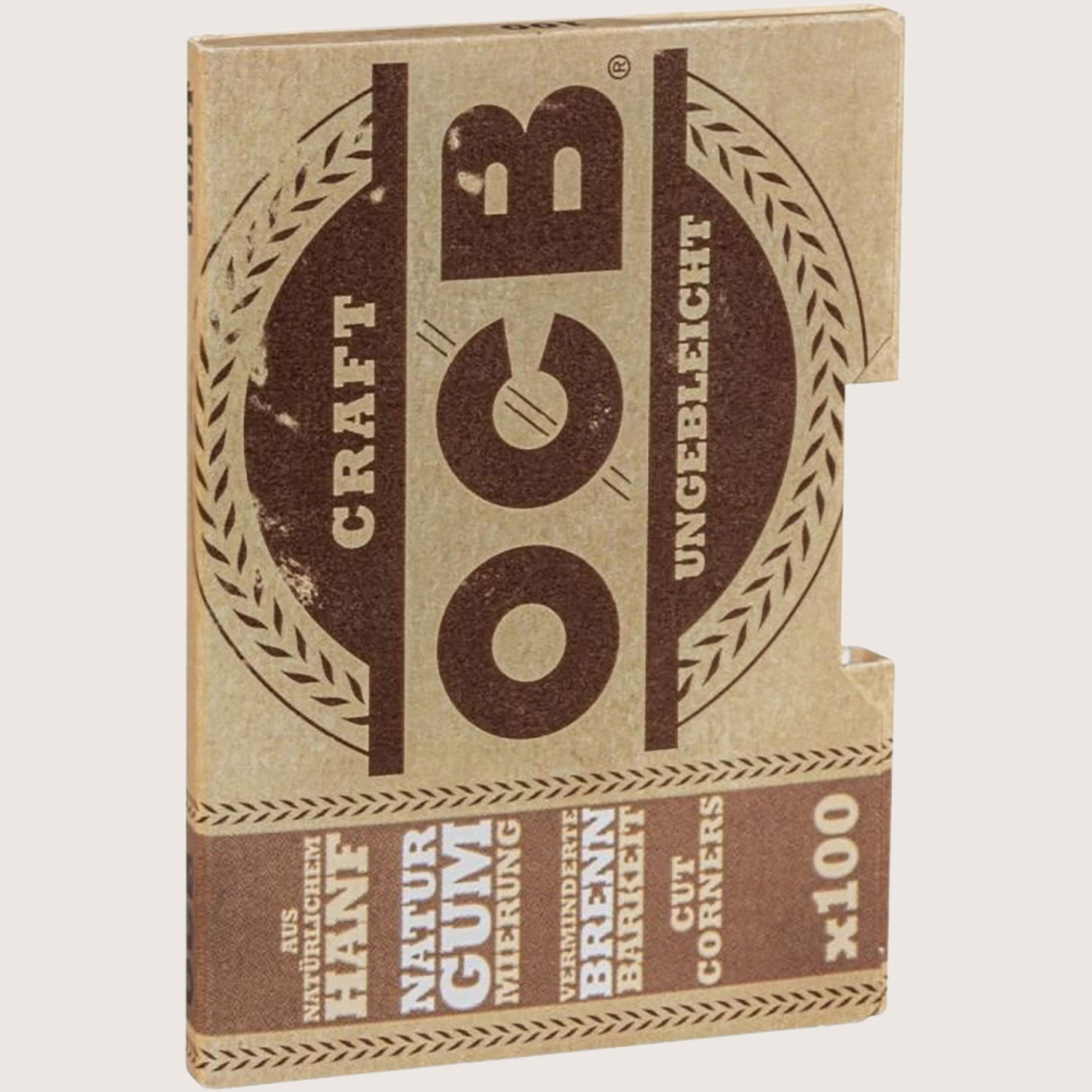 OCB Craft Ungebleicht 100 Blättchen