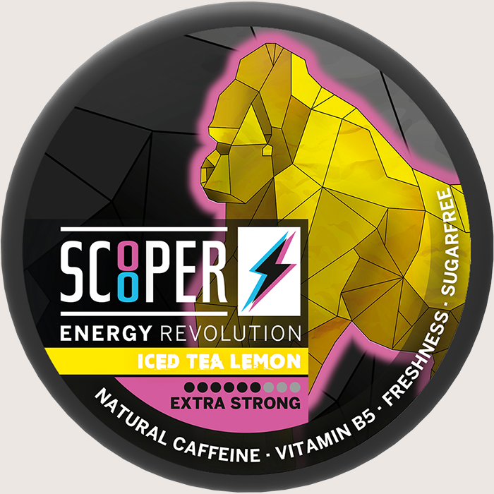 Scooper Energy Iced Tea Lemon 80 mg